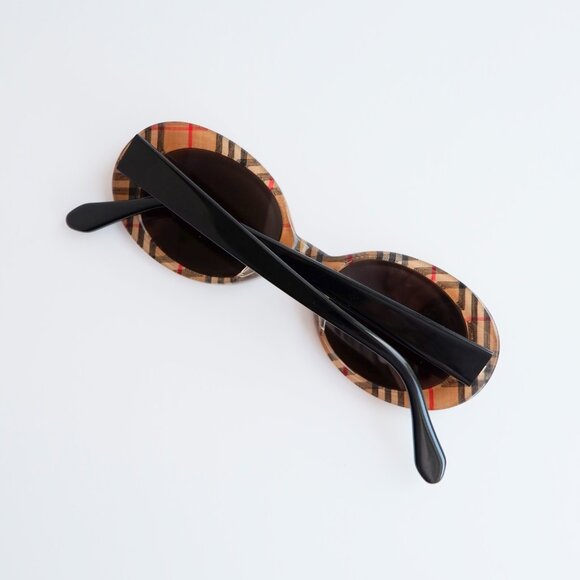 Authentic Preowned Vintage Burberrys of London Check Print Sunglasses - Picture 3 of 9